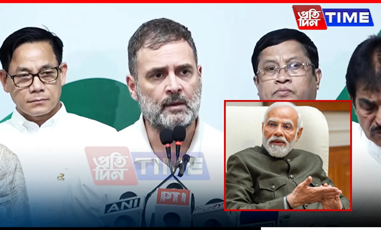 RaGa Makes Third Visit to Manipur, Urges PM Modi to Prioritize State's Peace